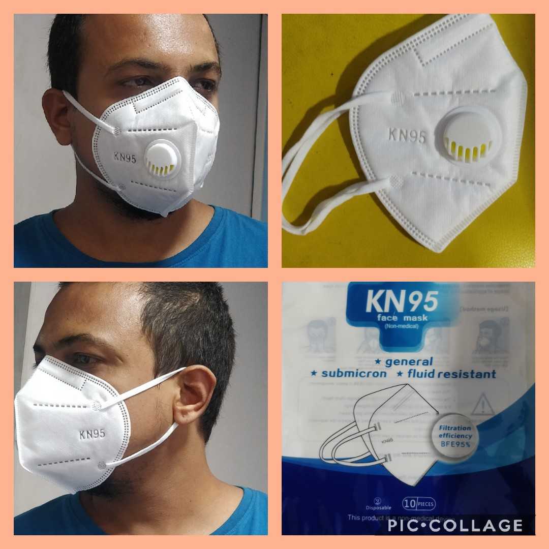 KN95 Filter Face Mask with Respirator