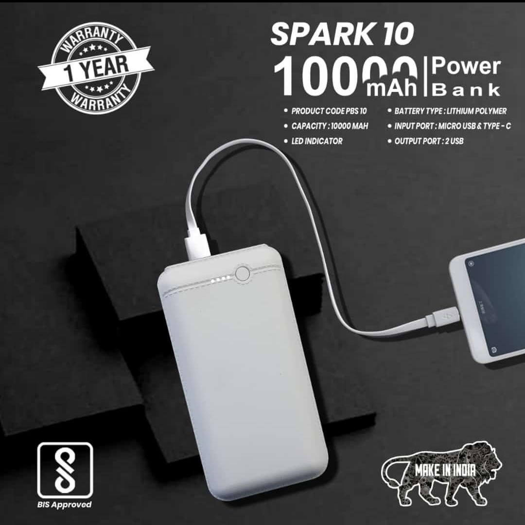 Spark 10 Power Bank 10000mAH