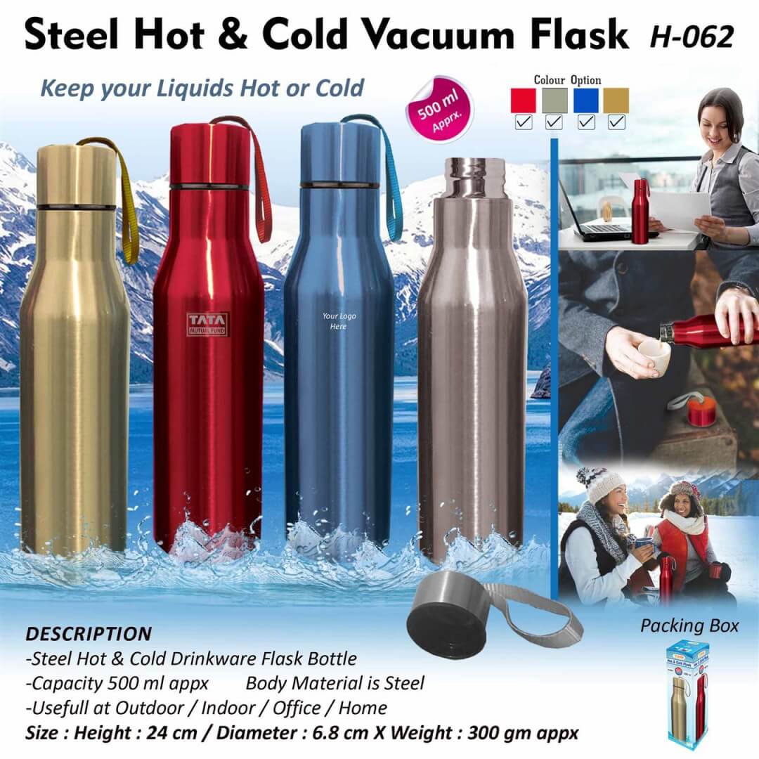 Steel Hot and Cold Vacuum Flask 062 (500 ml)