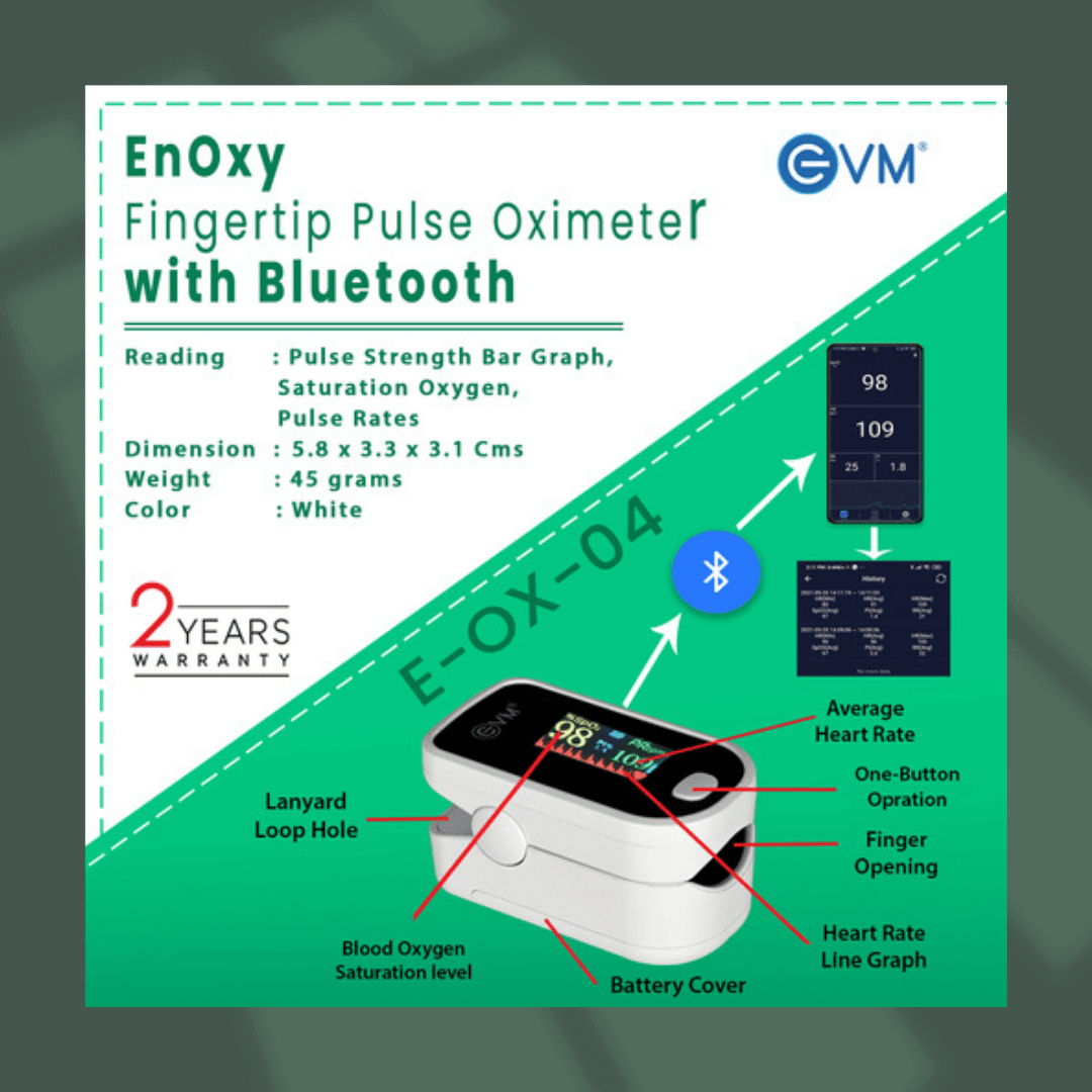EVM Enoxy Oximeter with Bluetooth