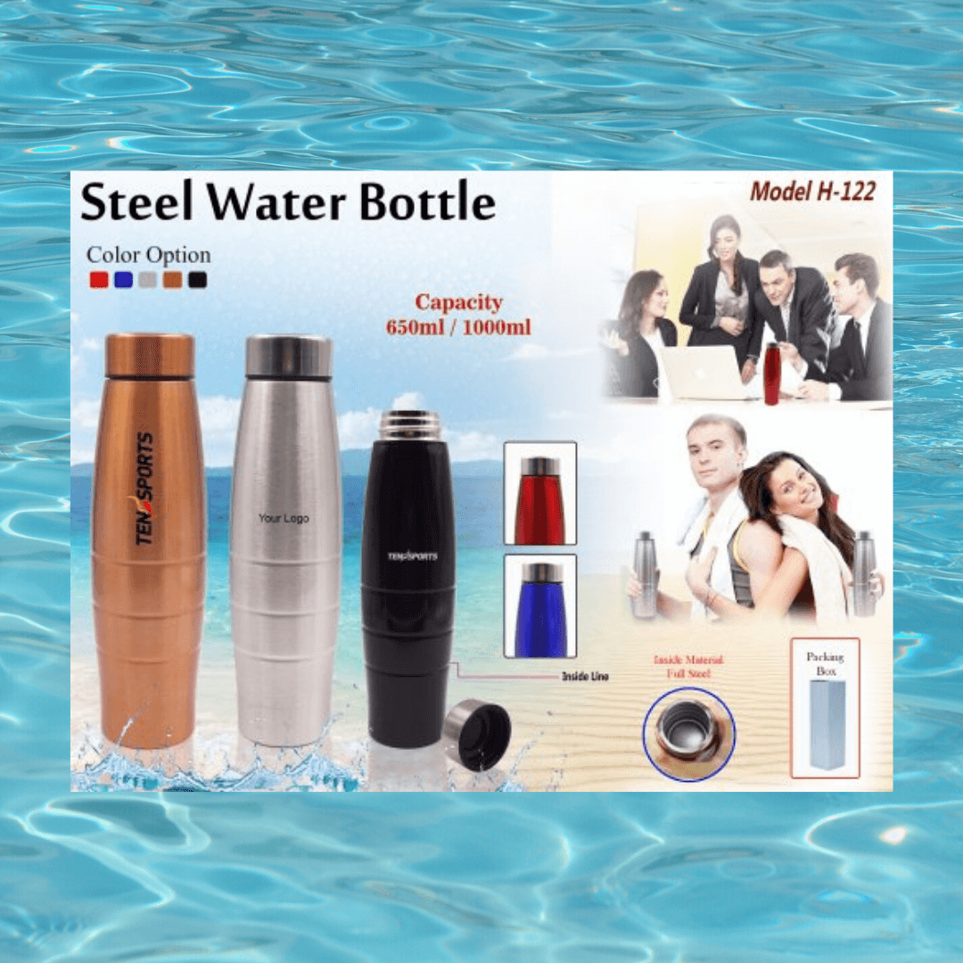 Steel Water Bottle H-122