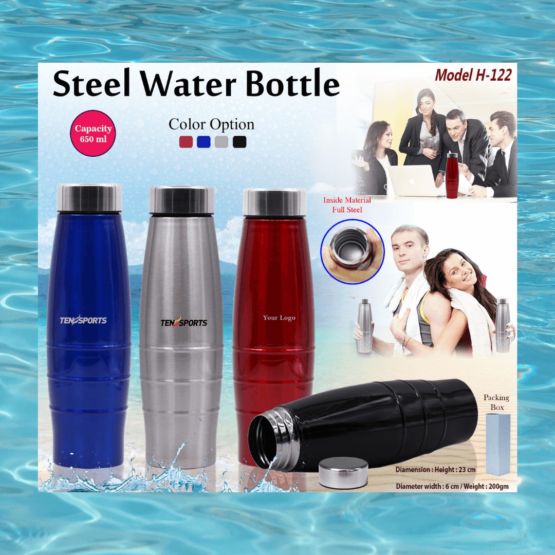 Steel Water Bottle H-122