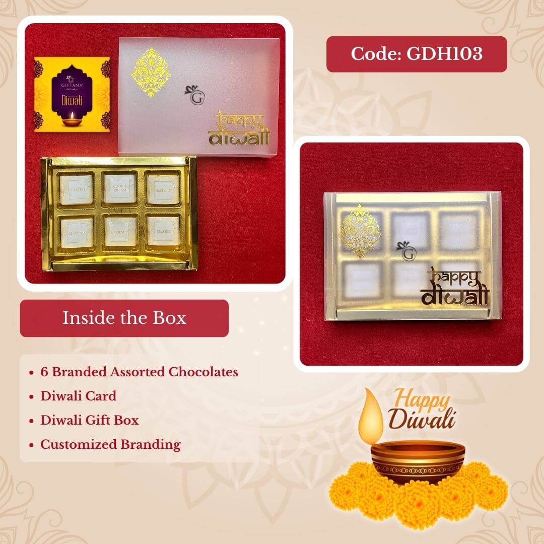 Assorted Chocolates 6pcs GDH103